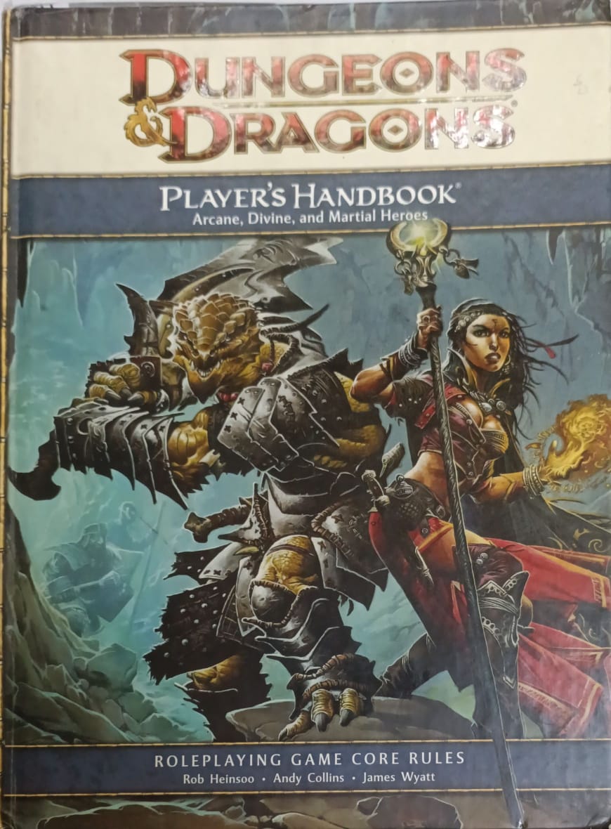 Dungeons Dragons -Players handbook -arcane , Divine and Martial heroes