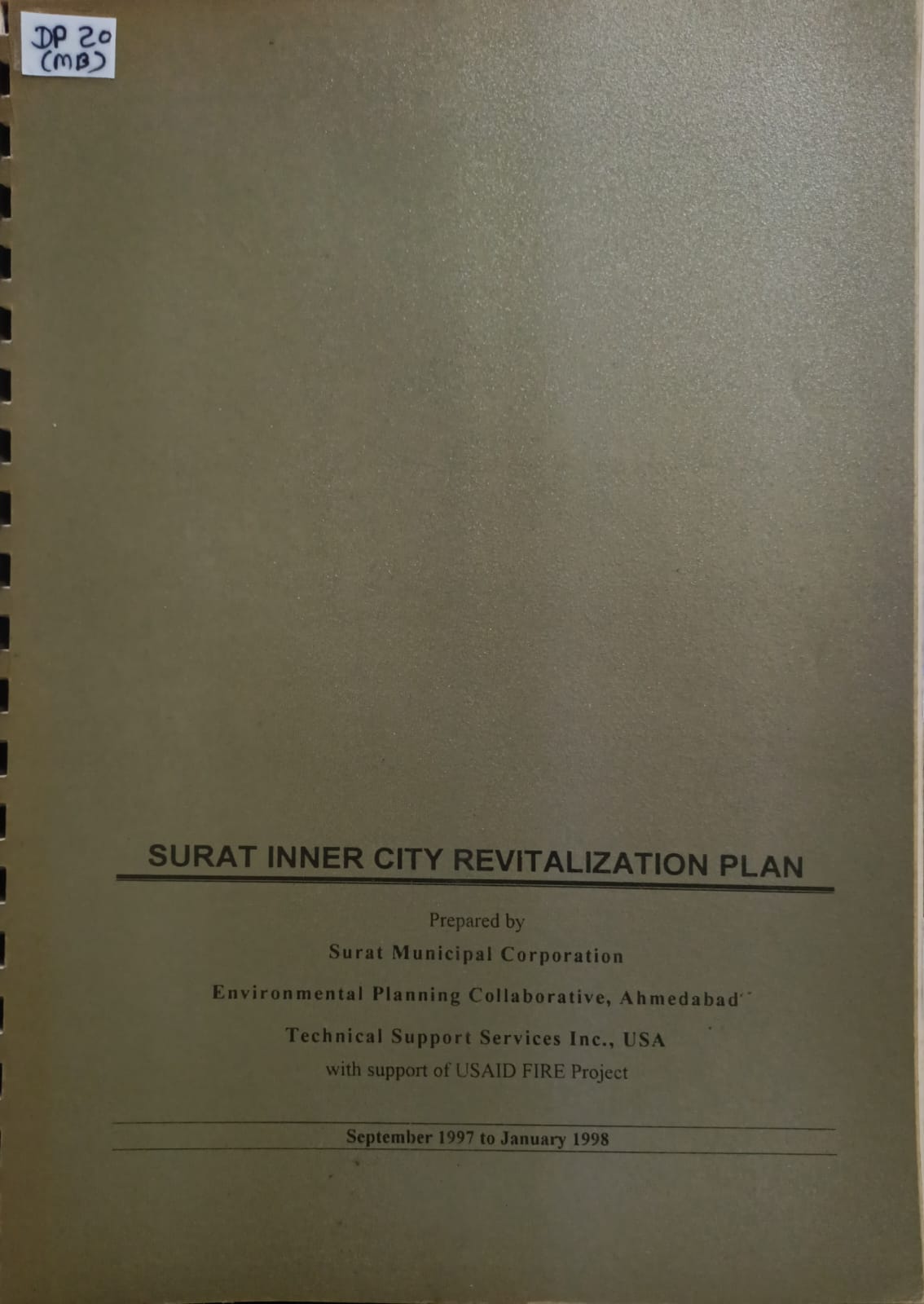 Surat Inner City Revitalization Plan