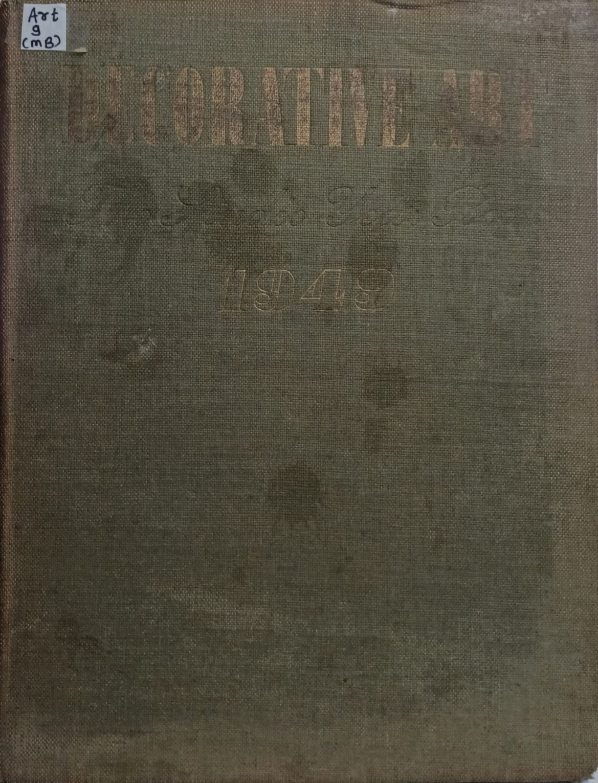 Decoratie Art -the studio  year book _1949