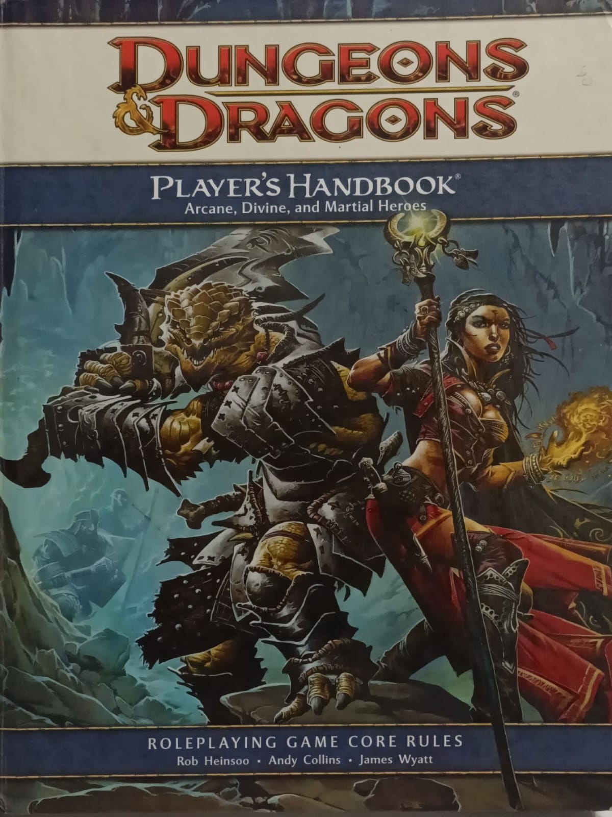 Dungeons Dragons -Players handbook -arcane , Divine and Martial heroes