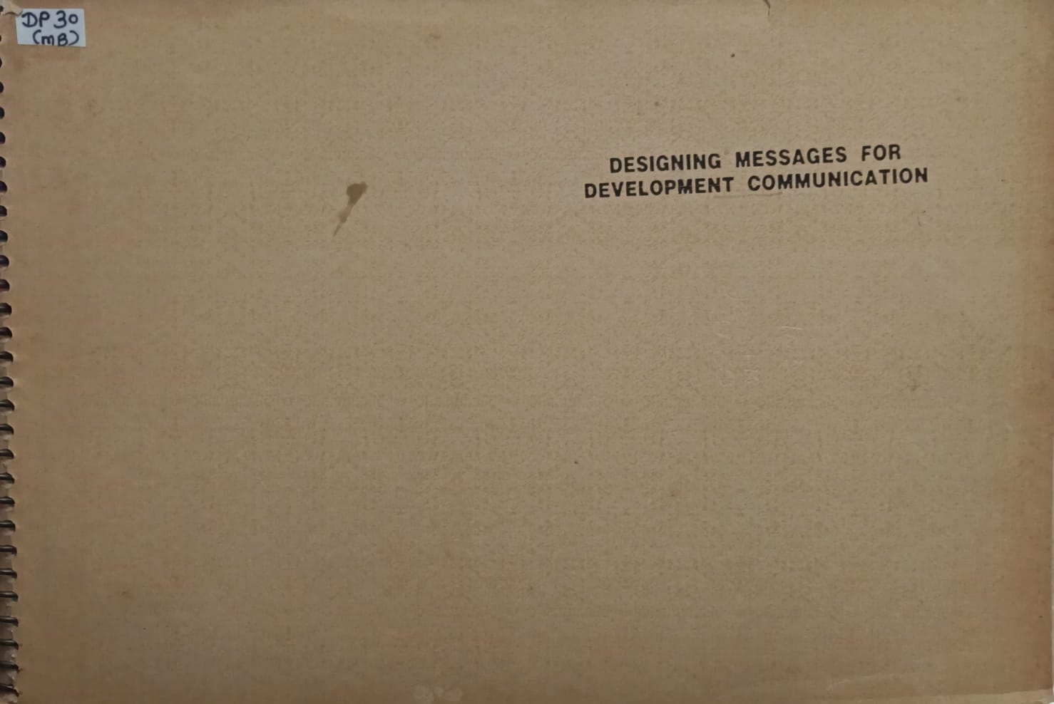 Deingning Messagas for Development Communication