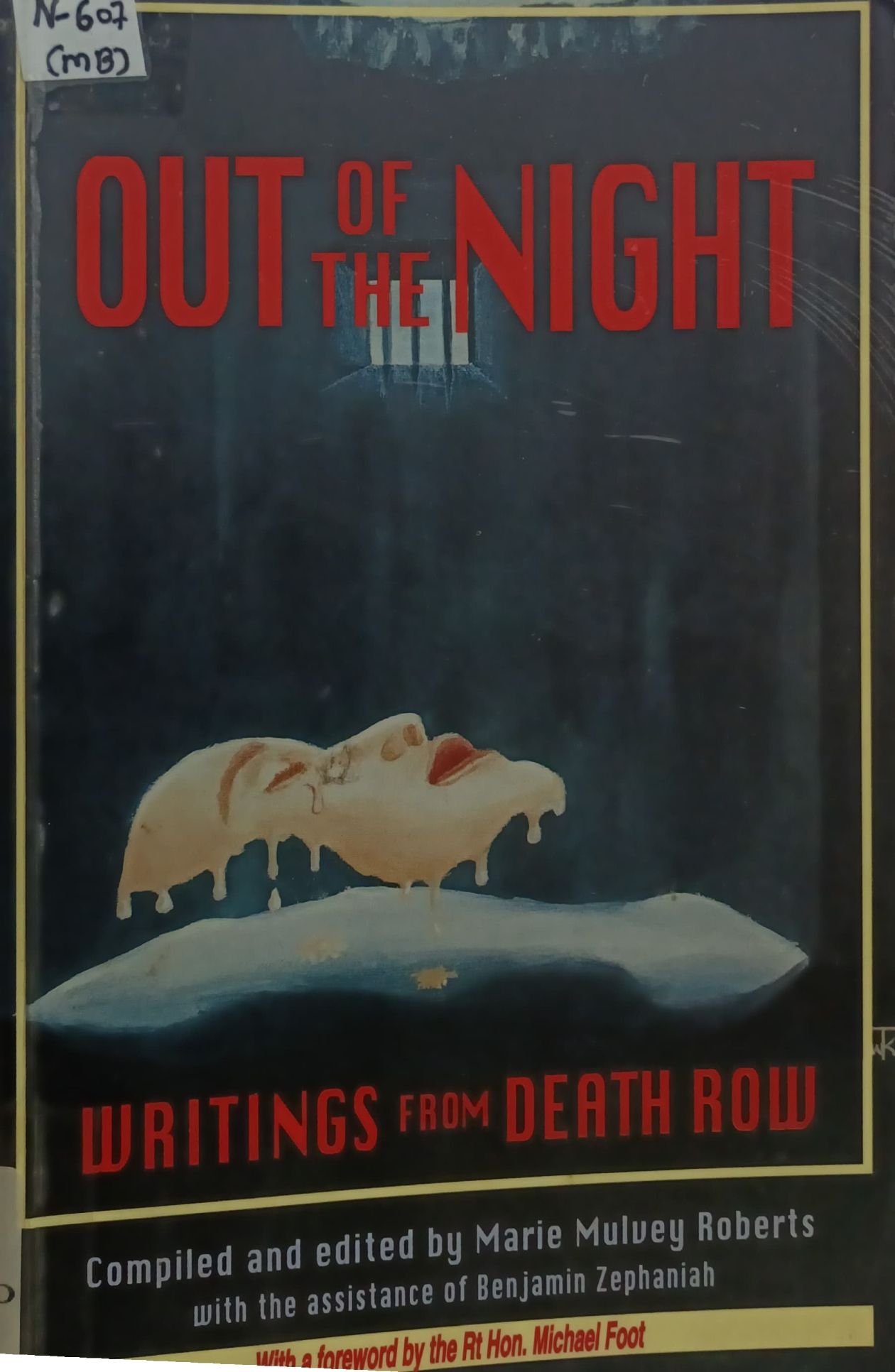 Out of The Night Writing form Death Row