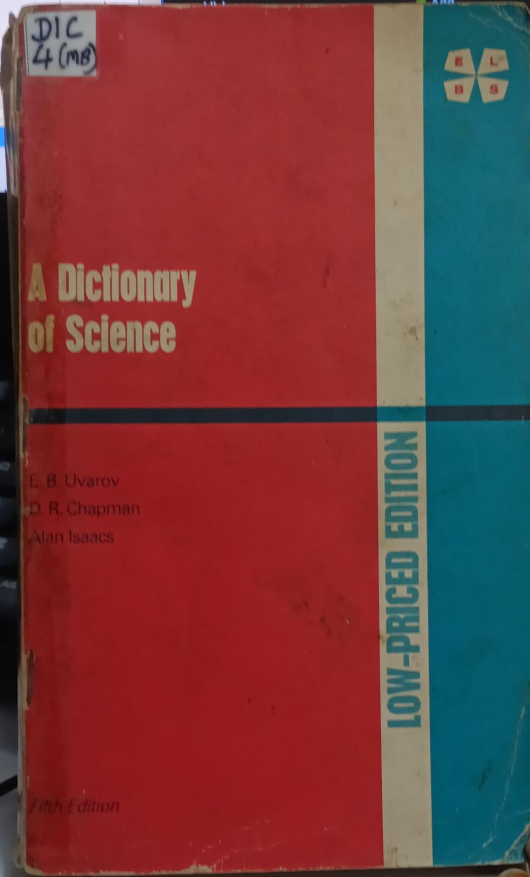 A Dictionary Of Science