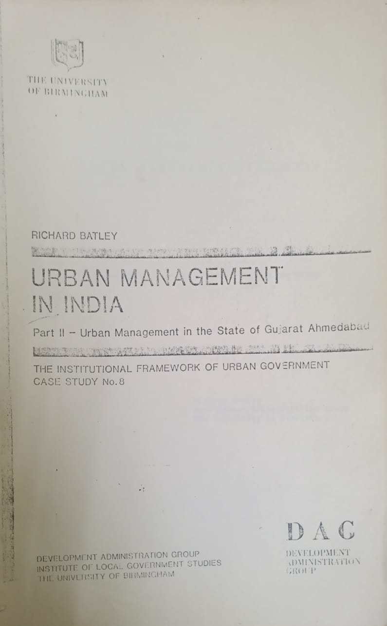 Uraban Management In India