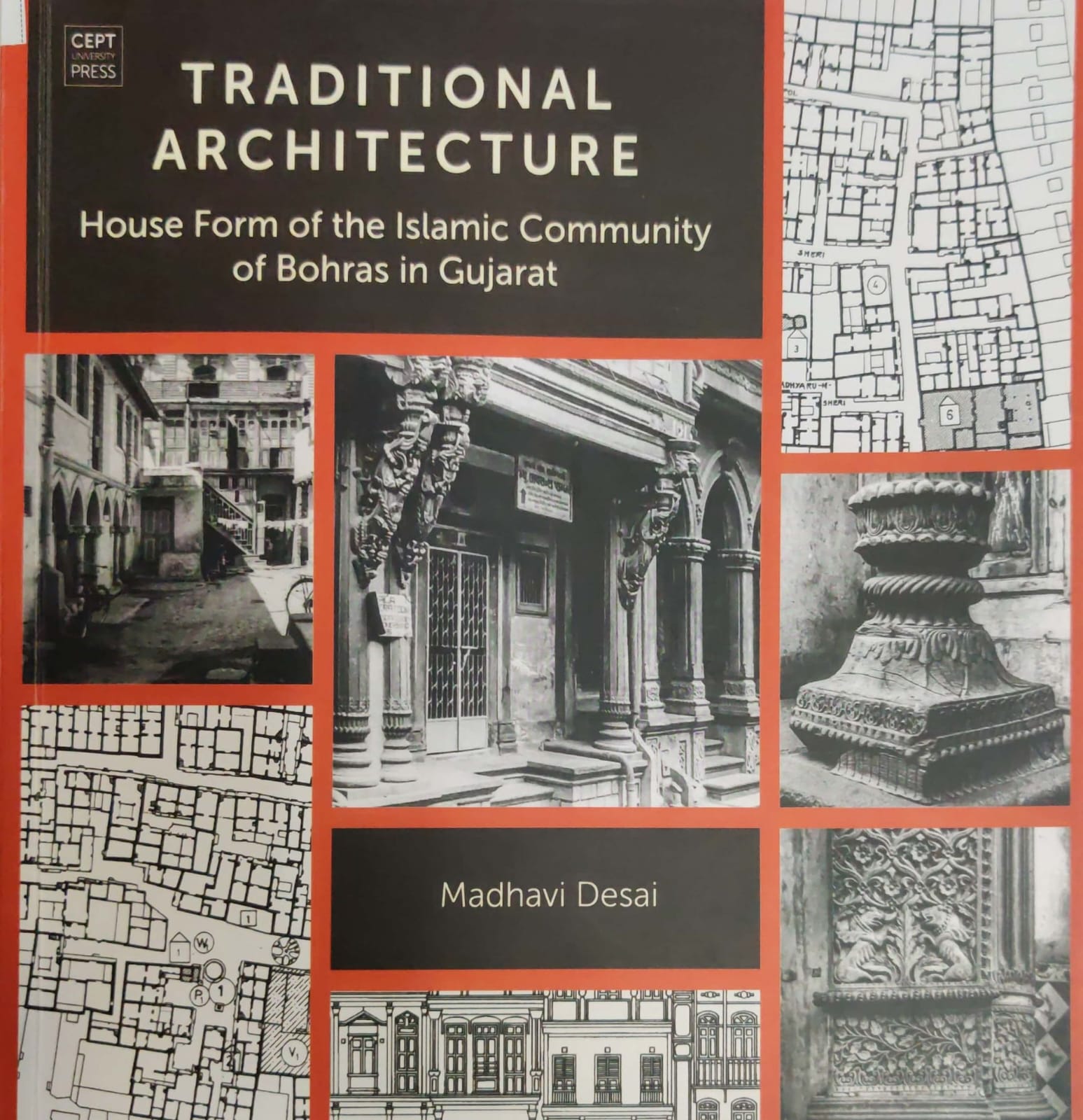 Traditional architecture - House form of the islamic community of bohras in gujarat