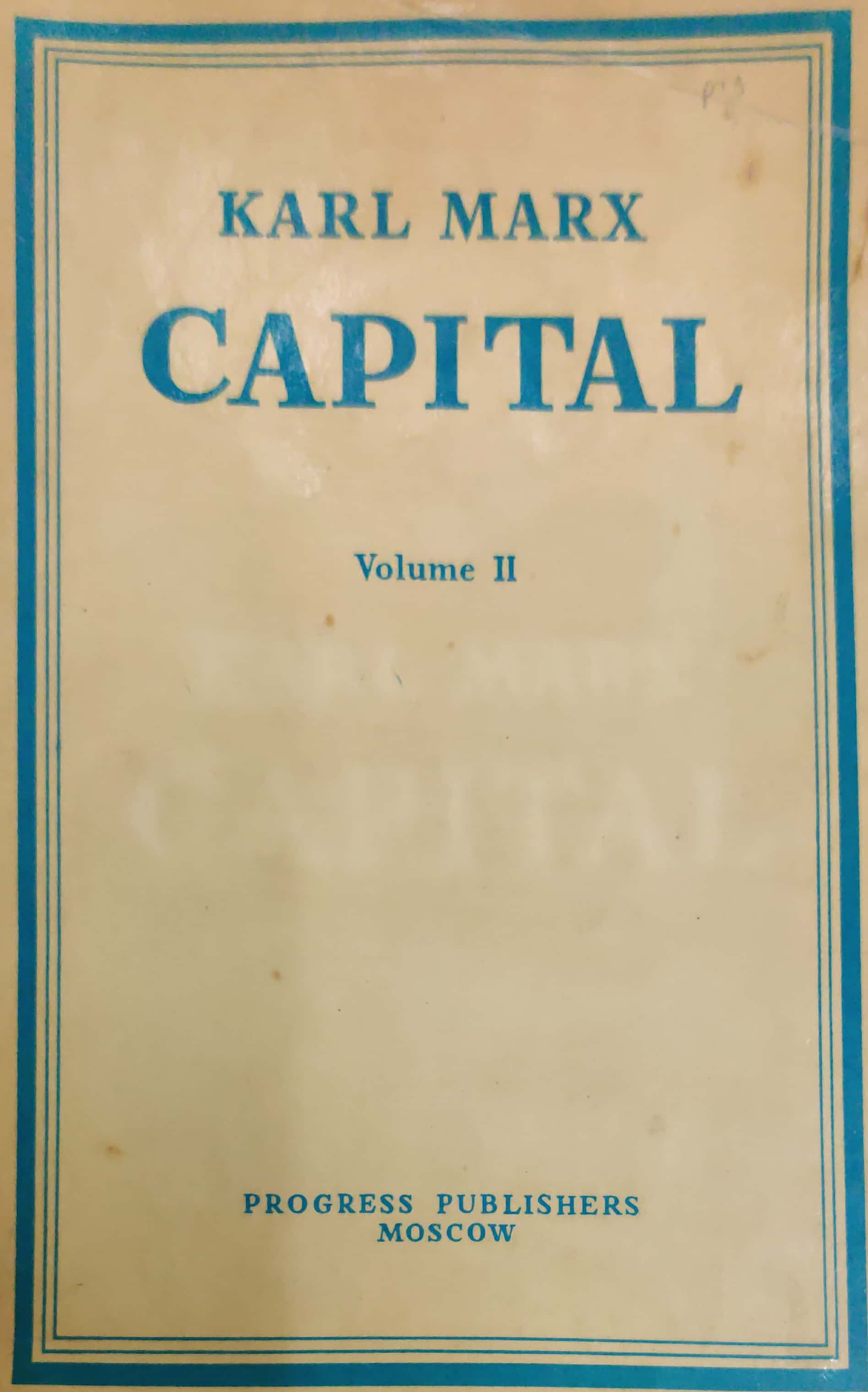 Karl Mark _Capital - Volume - II