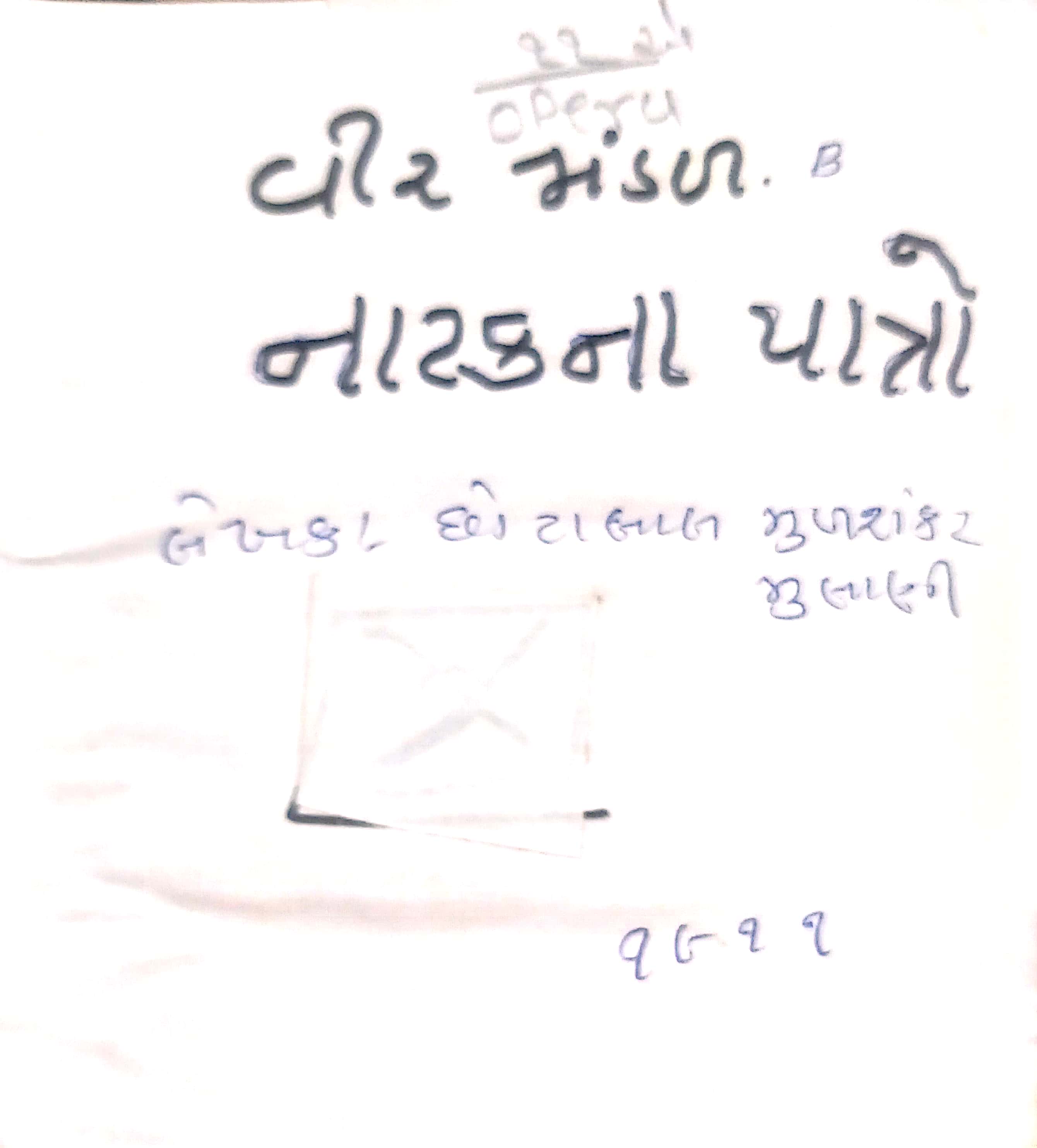 Veer Mand Natakna Parto