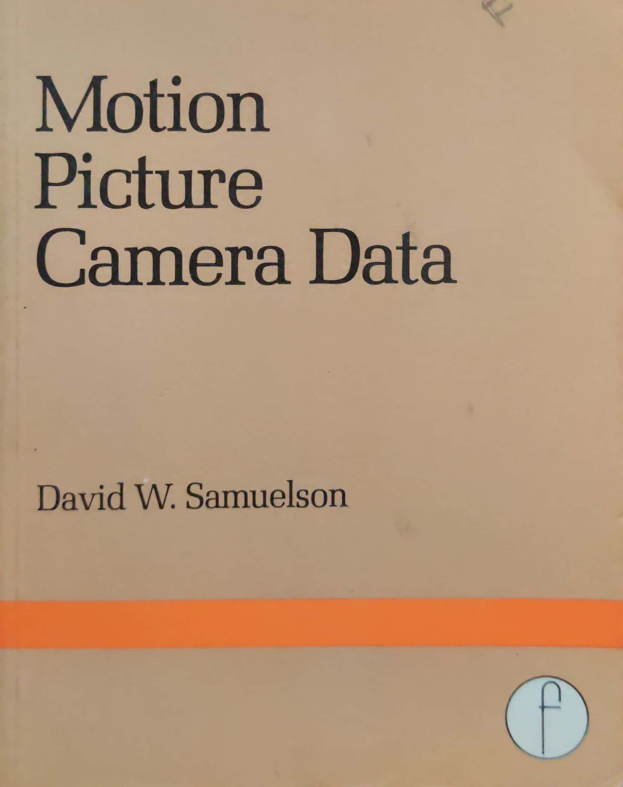 Motion Picture Camera Data