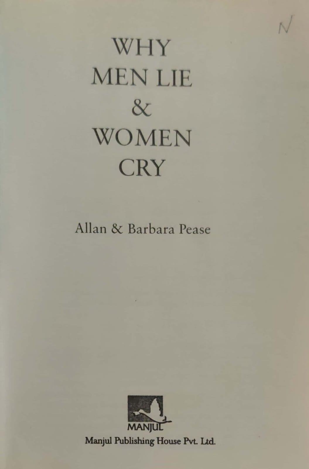 Why Menlie & Women Cry