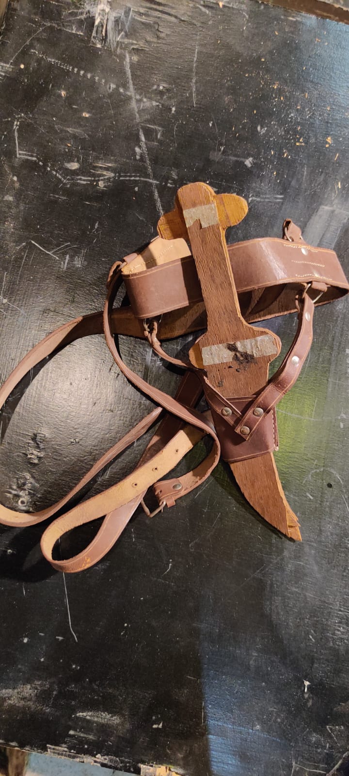 Handmade Wooden Dagger Prop