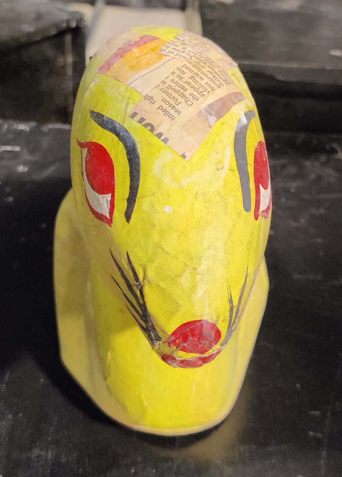 Vintage Papier-Mache Rabbit