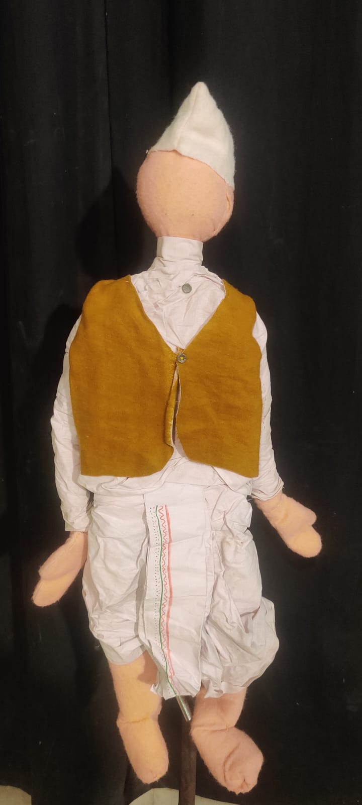 Traditional Gandhi Cap Puppet