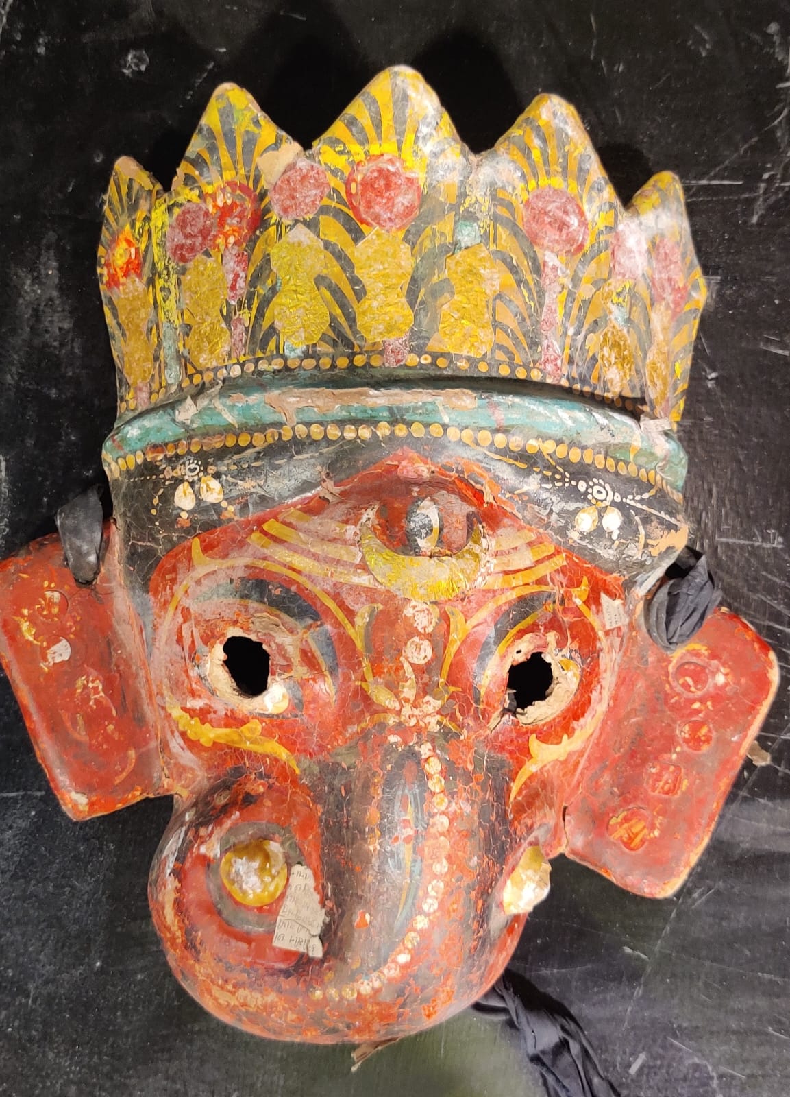 Antique Ganesha Theater Mask