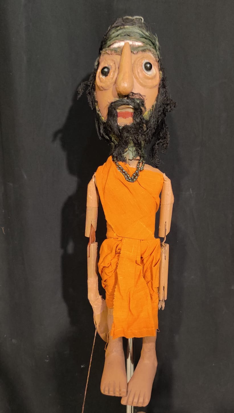 Traditional Saint Rod Puppet