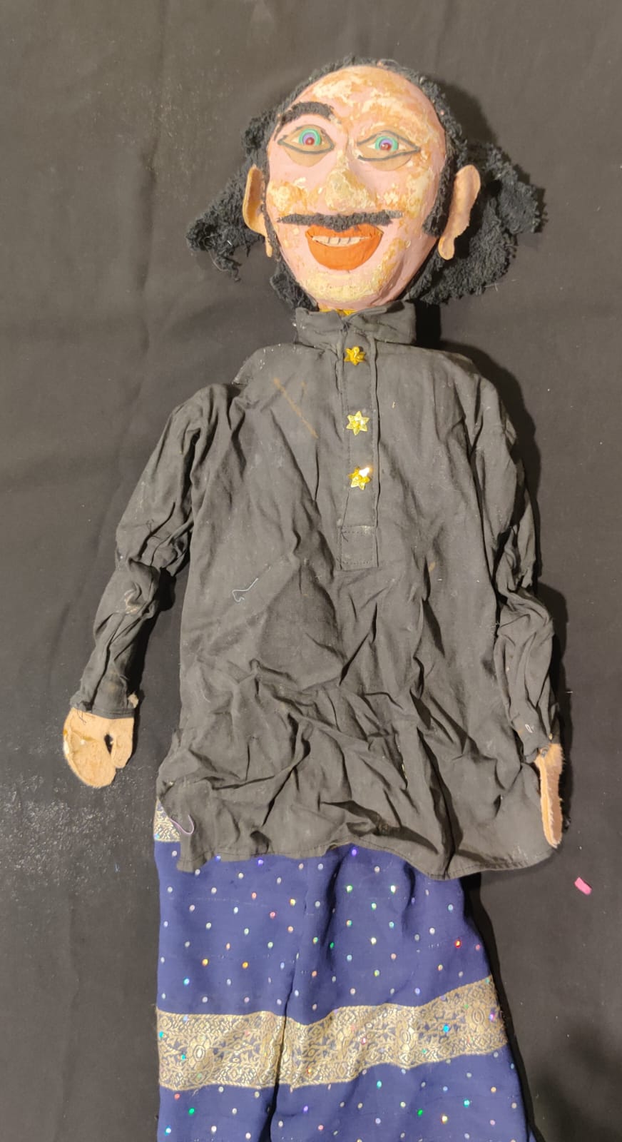 Male Puppet in Traditional Indian Costume