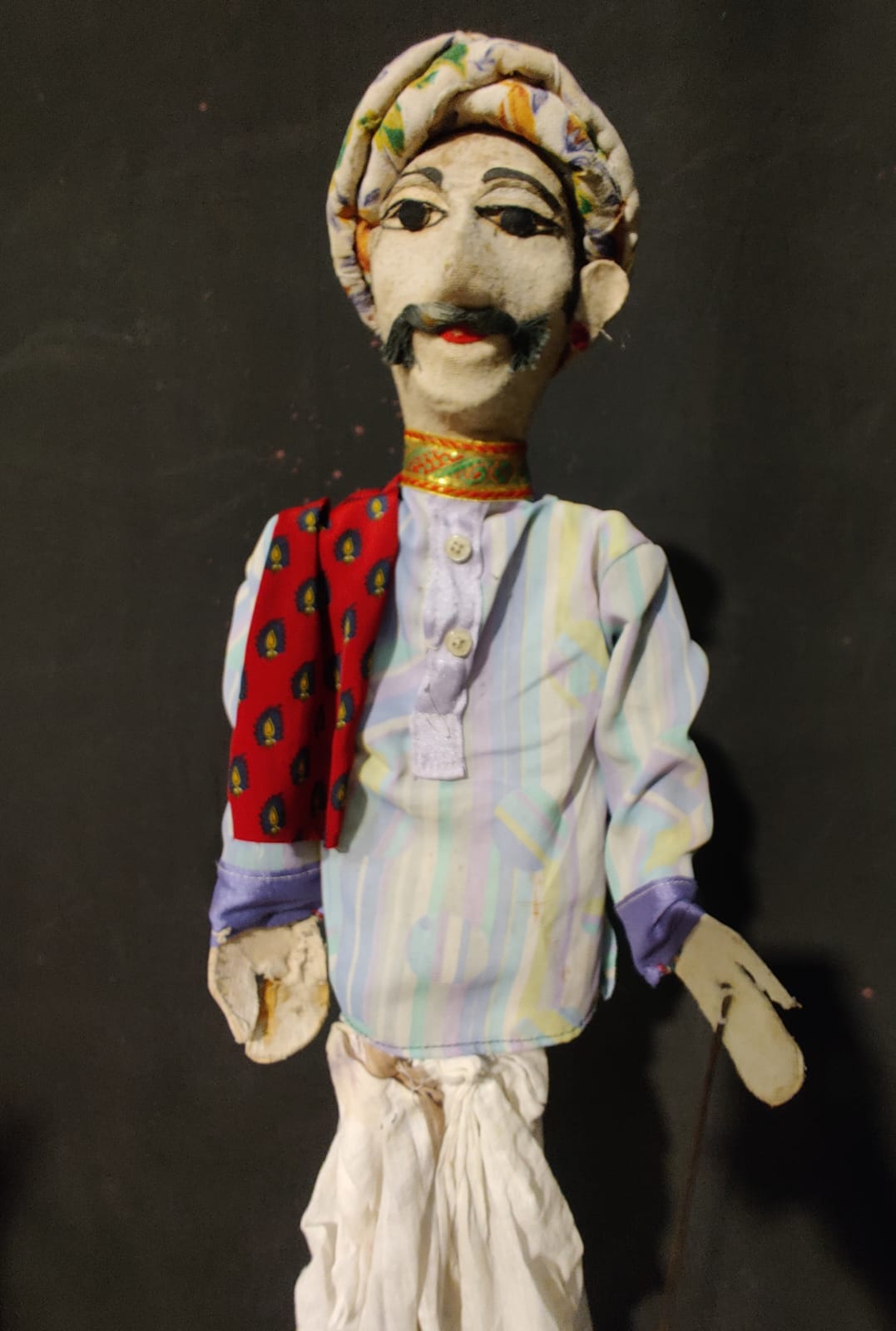 Traditional Folk Puppet – Rajasthani Male Character