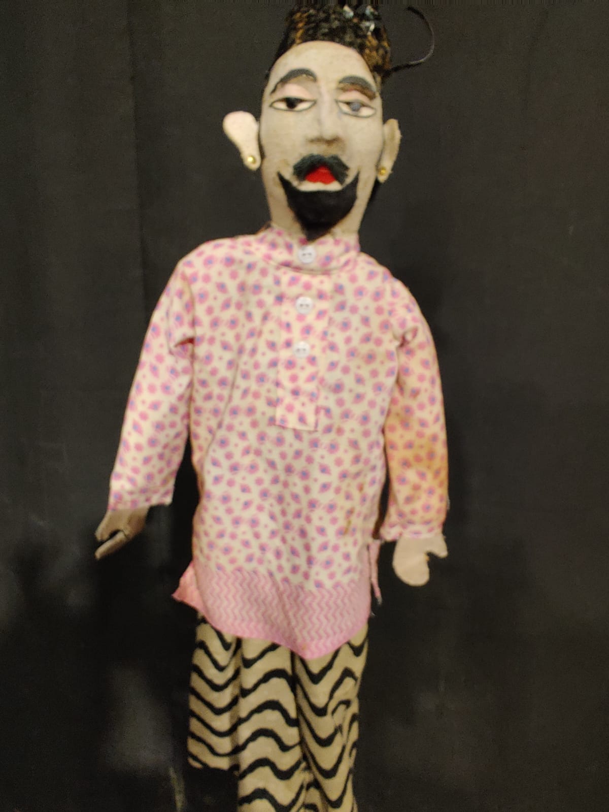 Traditional Folk Puppet – Bearded Male Character