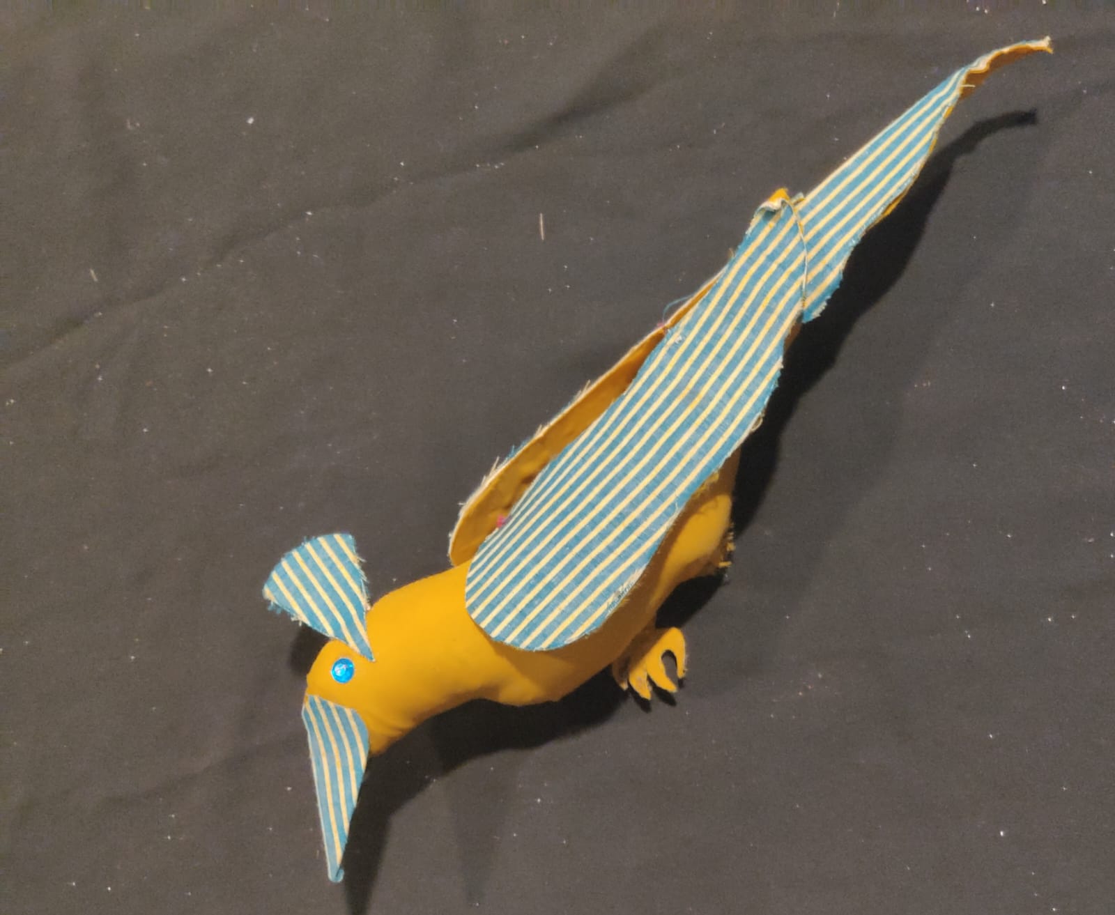 Colourful Bird-Shaped Puppet