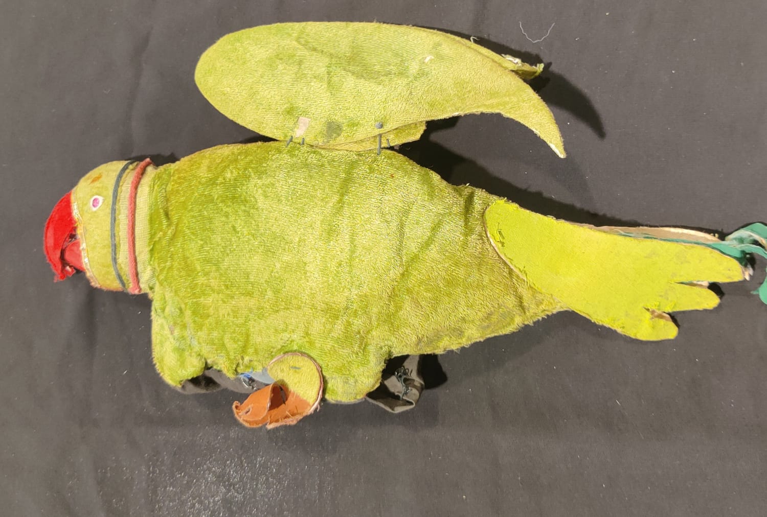 Green Parrot Puppet